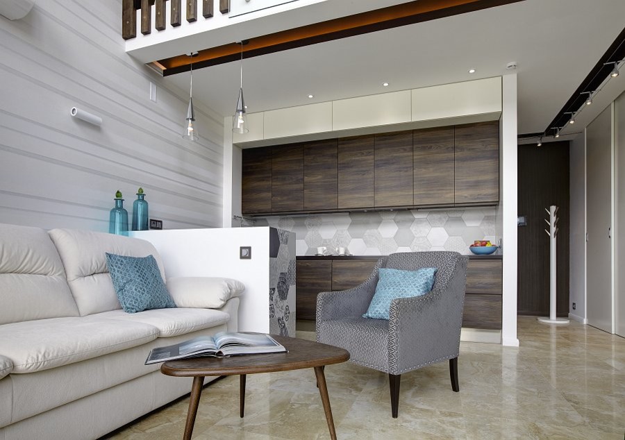 Двухуровневая квартира в ЖК TriBeCa Apartments