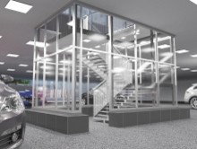 Обложка проекта: Проектирование и дизайн аварийных выходов на парковке ТРЦ "МЕГА"