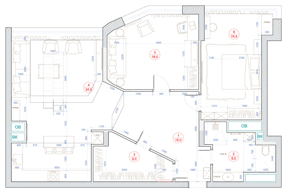 Квартира с выходом на крышу