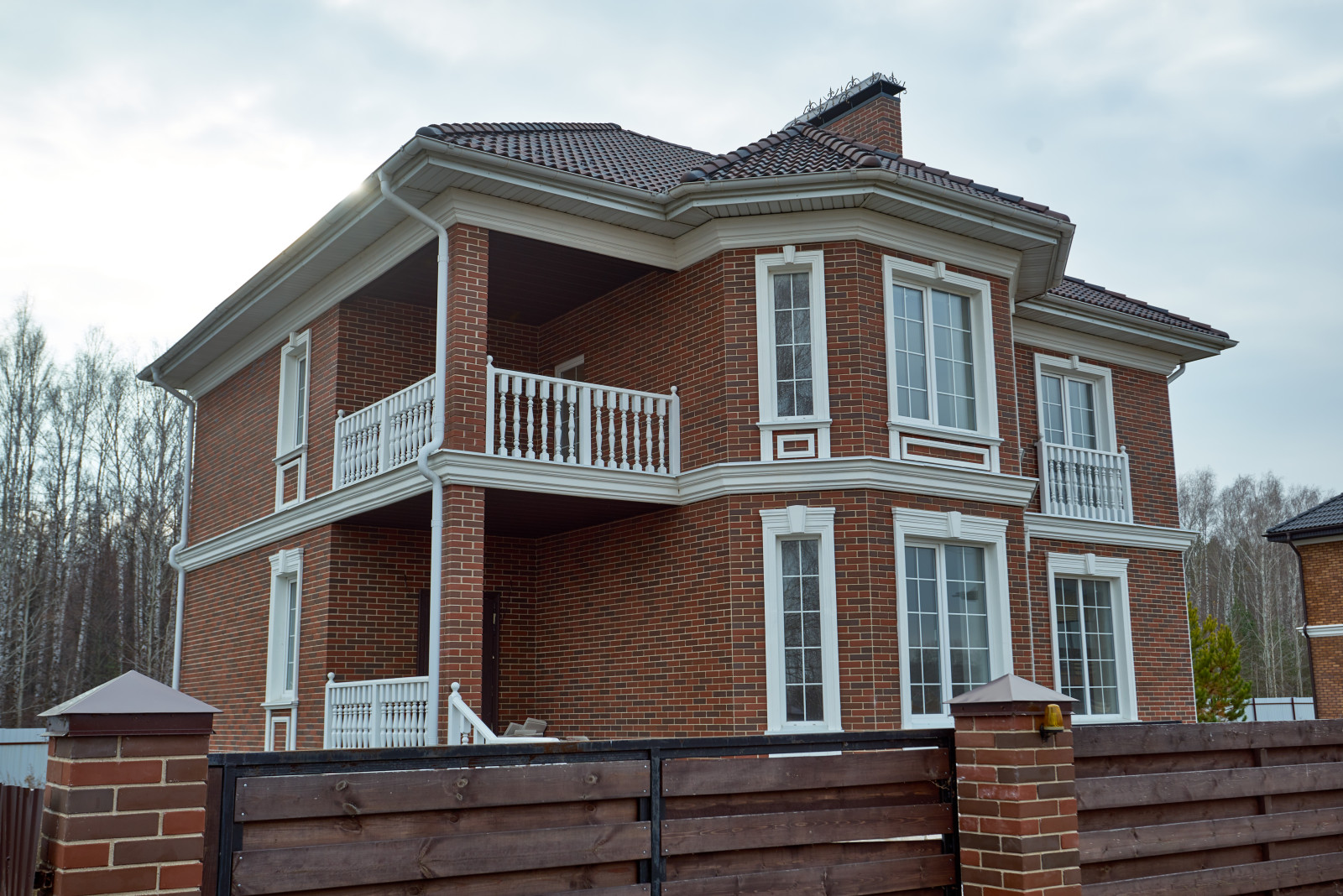 Дом в английском стиле. г. Казань деревня Зимняя Горка.