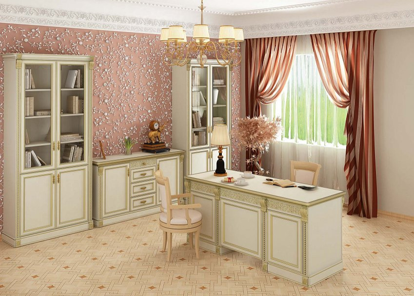 Домашние кабинеты и библиотеки