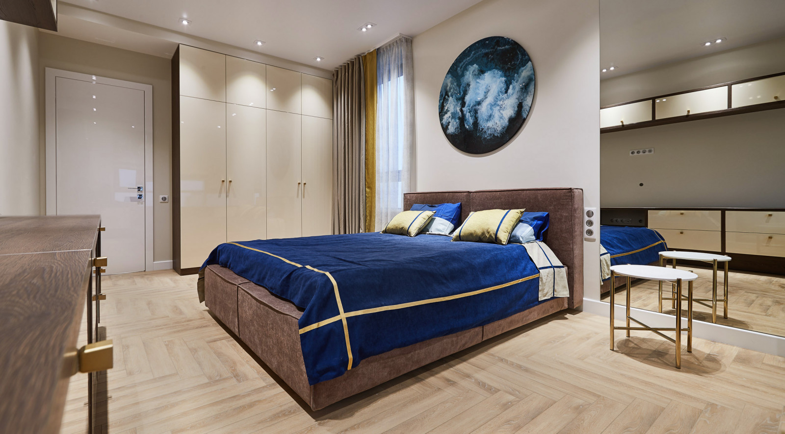 Современная спальня дизайн