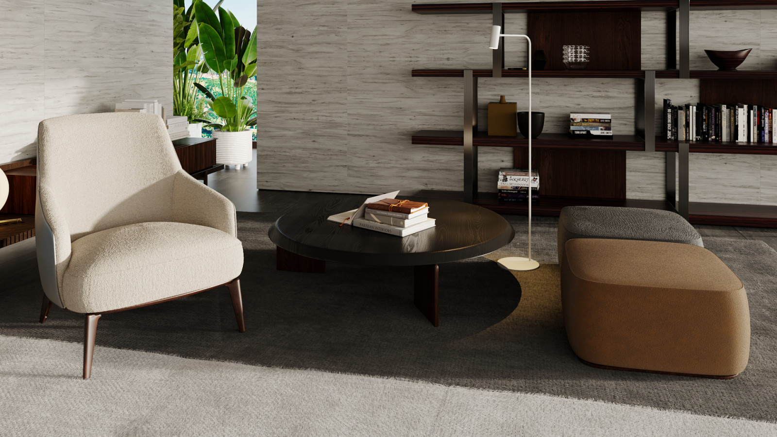 Белоснежная вилла в горах