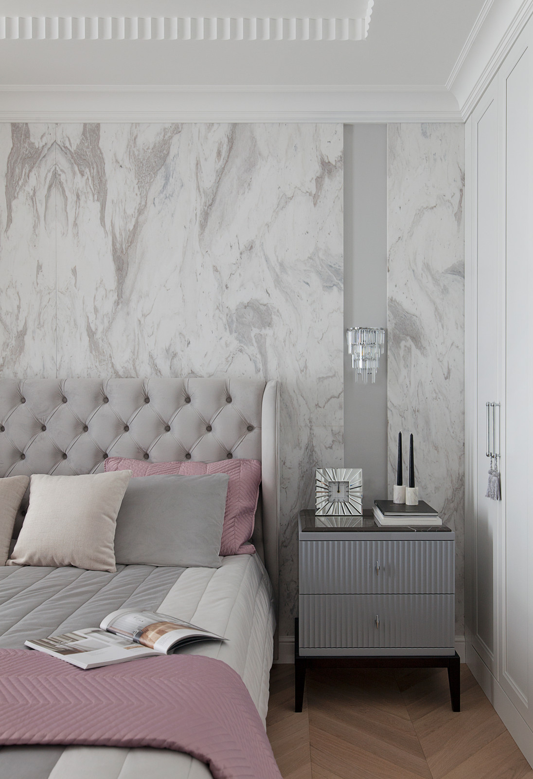 Интерьер квартиры в стиле современной классики 105 кв.м.