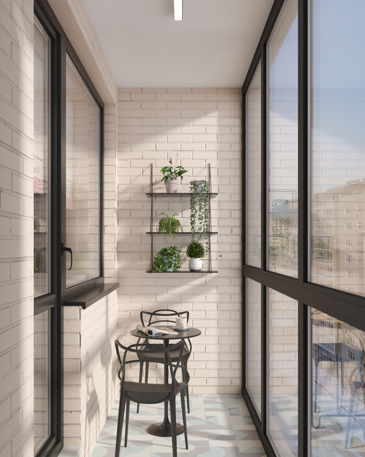 Визуализация лоджии