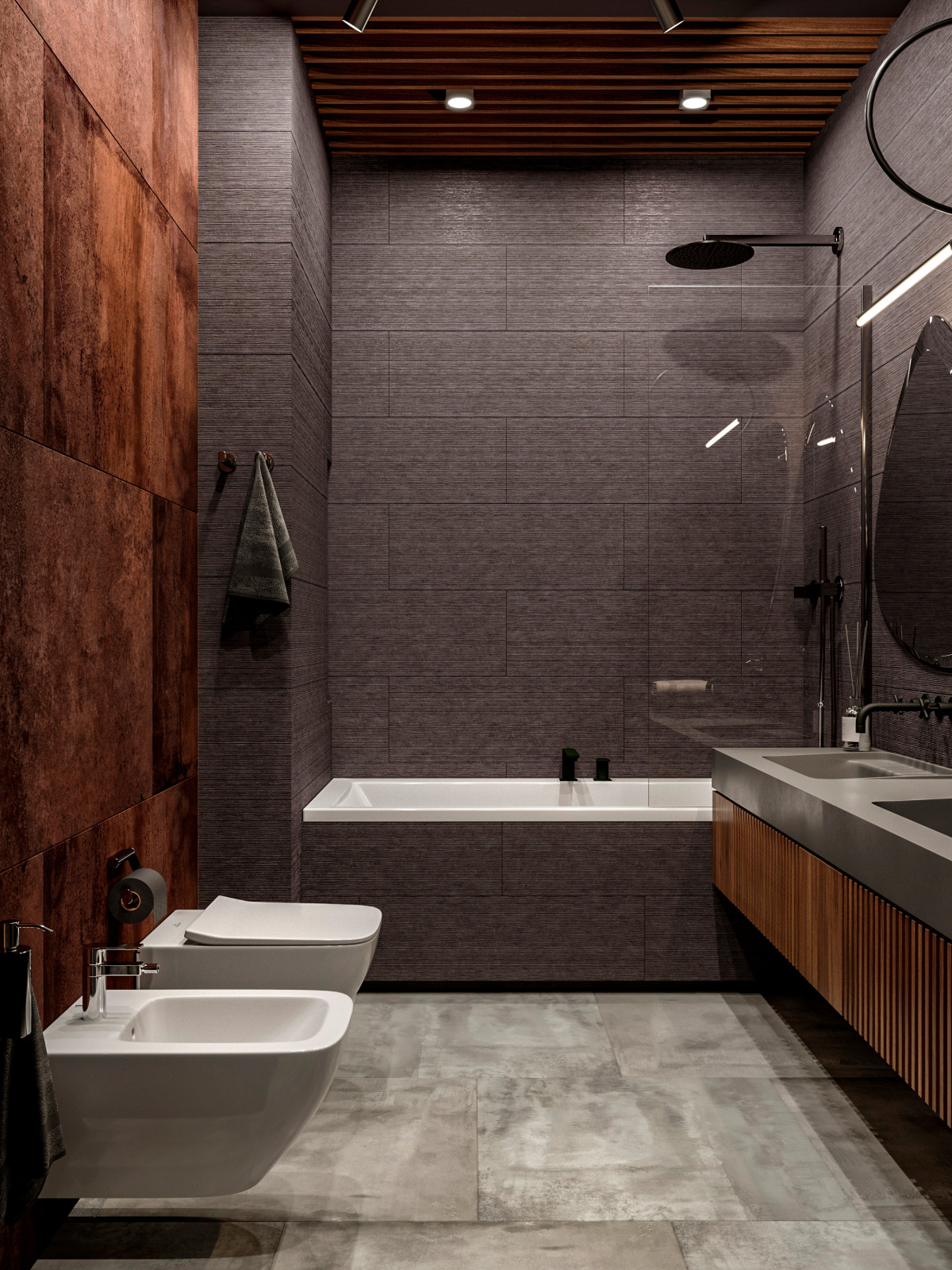 Стильный дизайн квартиры ЖК Редсайд