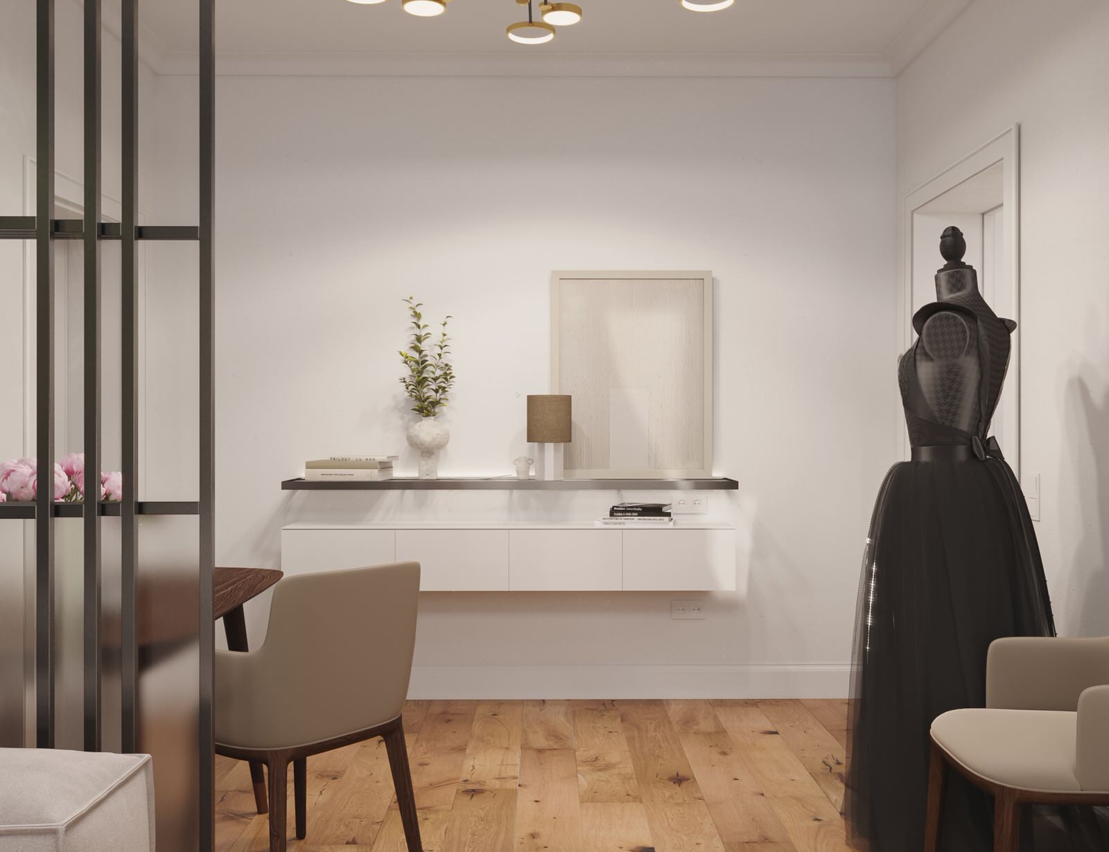 Концепция двухкомнатной квартиры