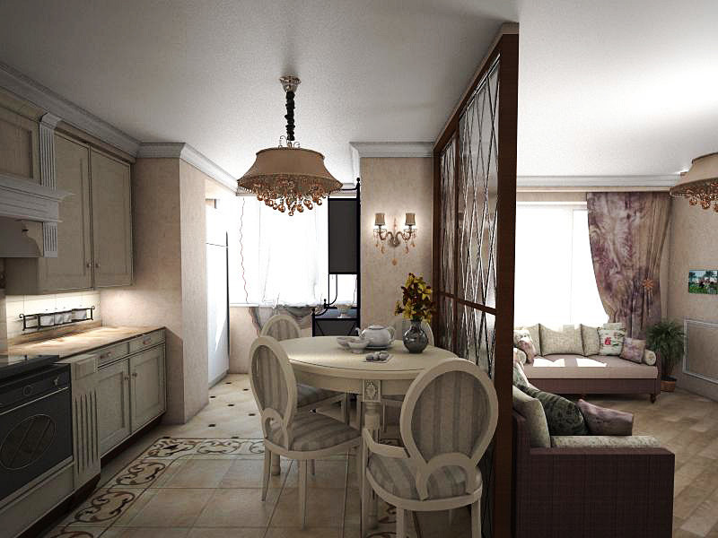 Дизайн-проект 4-х комнатной увртиры.