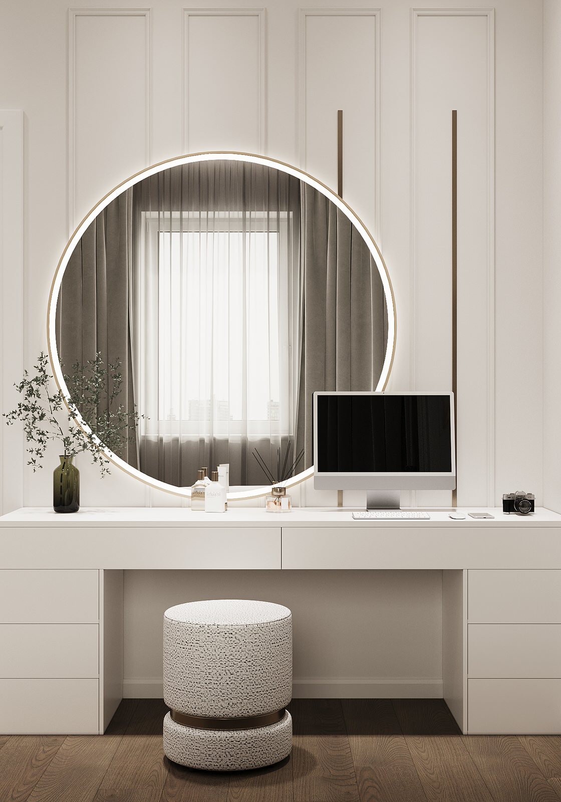 Квартира 70 м кв в неоклассическом стиле