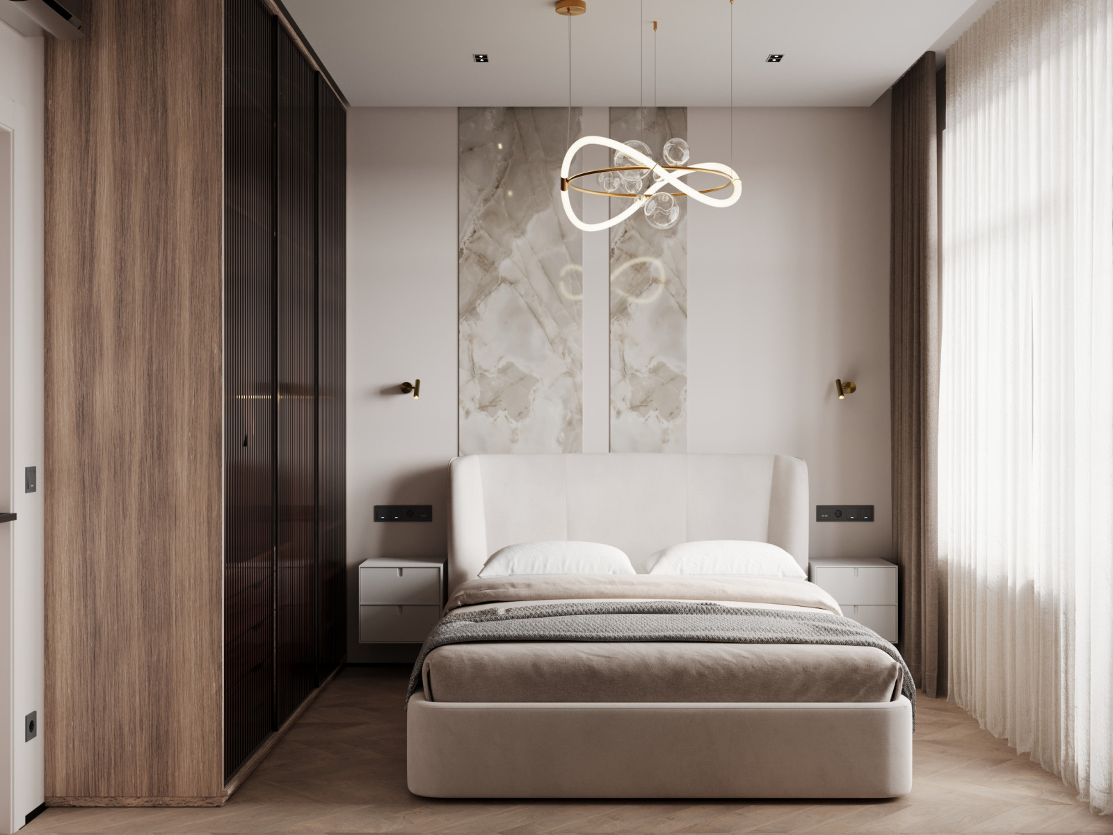 Дизайн интерьера небольшой квартиры для супружеской пары