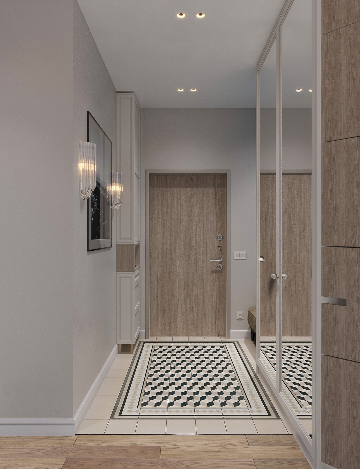 СВЕТЛЫЙ ИНТЕРЬЕР В ЖК ДОНСКОЙ ОЛИМП