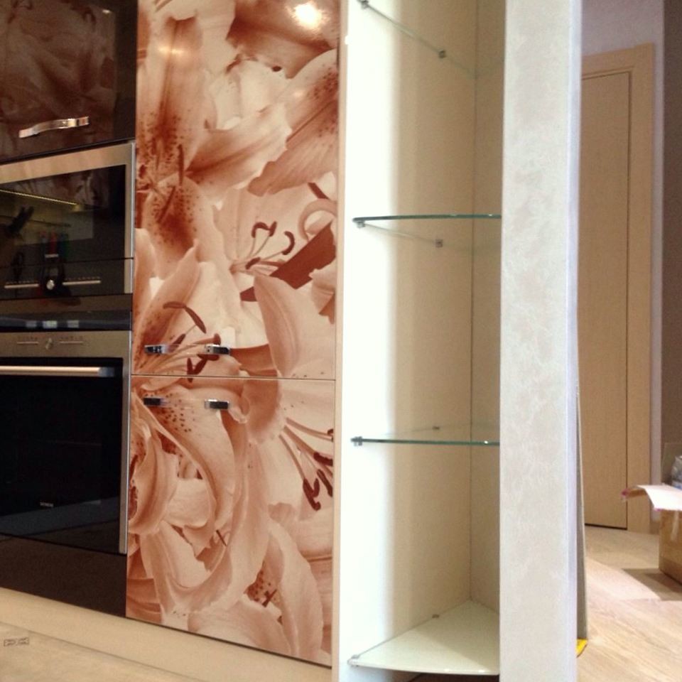 Кухня Глянцевые дизайн панели