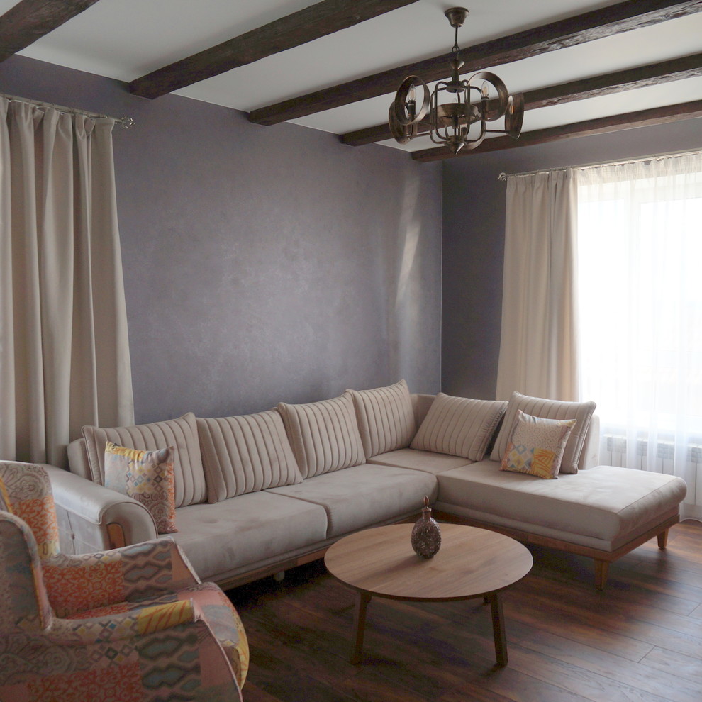 Реализованный интерьер загородного дома