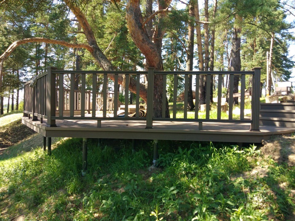 Обложка проекта: Терраса с подсветкой