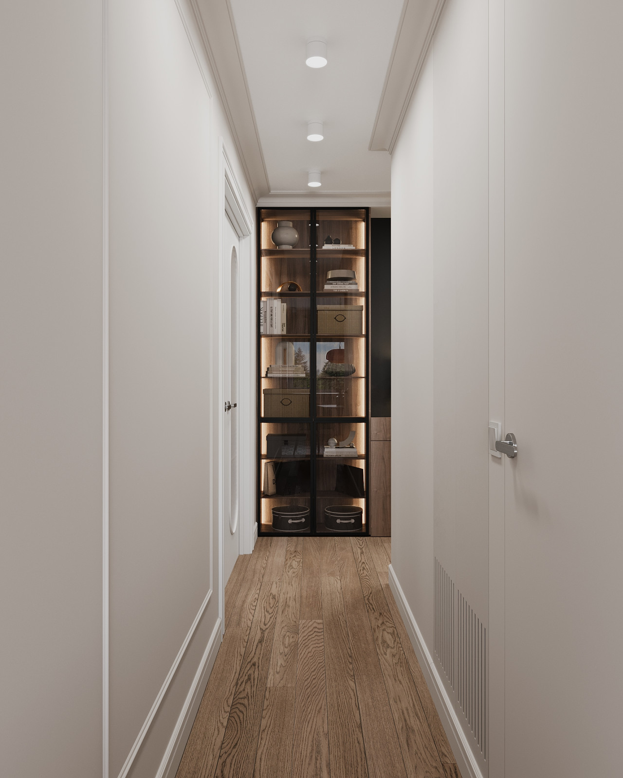 Современная классика в двухкомнатной квартире