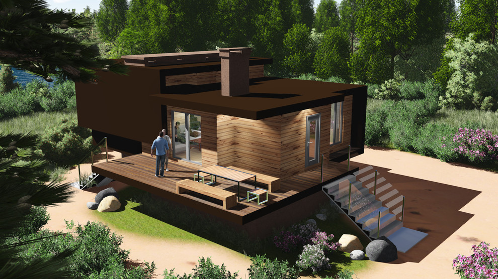 Обложка проекта: мини коттедж