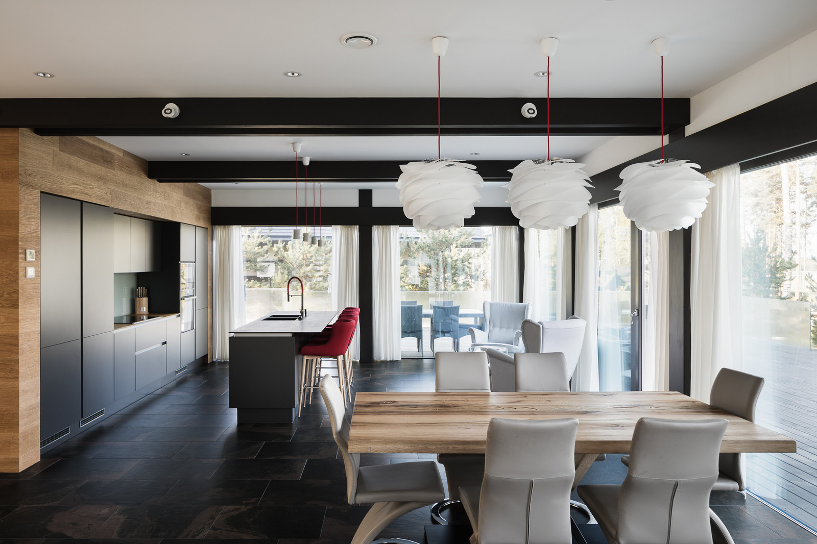 Интерьер дома в коттеджном поселке “Liikola”