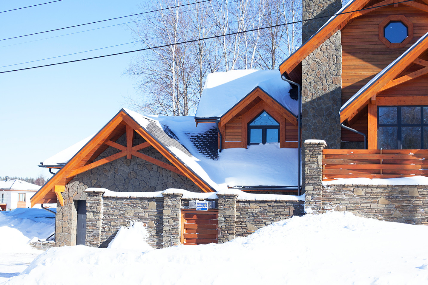 Обложка проекта: Дом в посёлке Горы