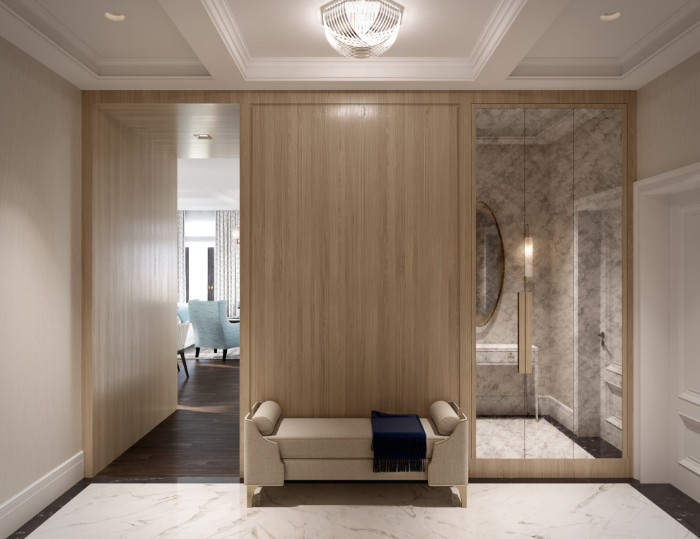 Апартаменты "Пресня Сити" в стиле Барбары Берри