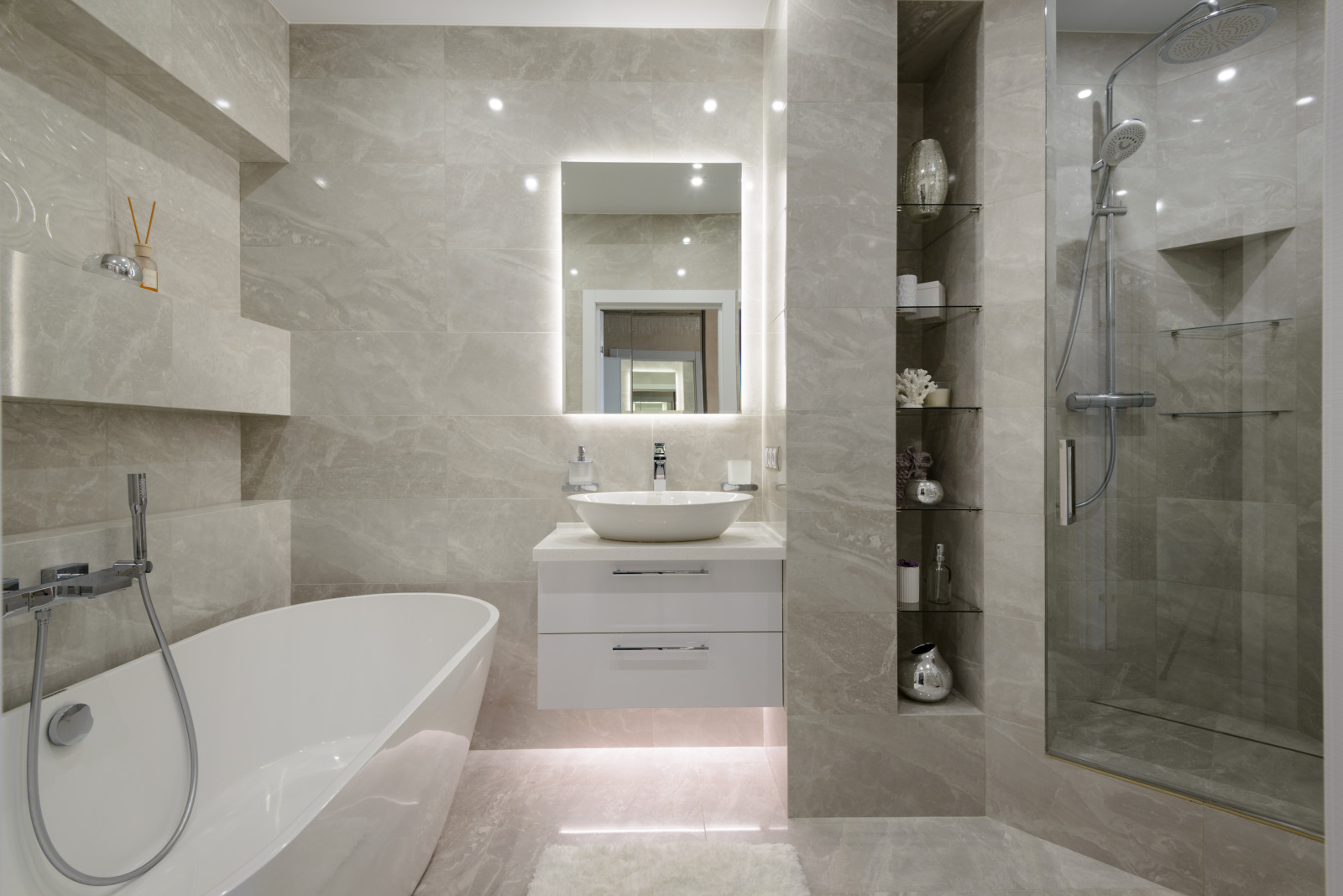 2018г. Фото квартиры 80 м2 в ЖК "Оазис"