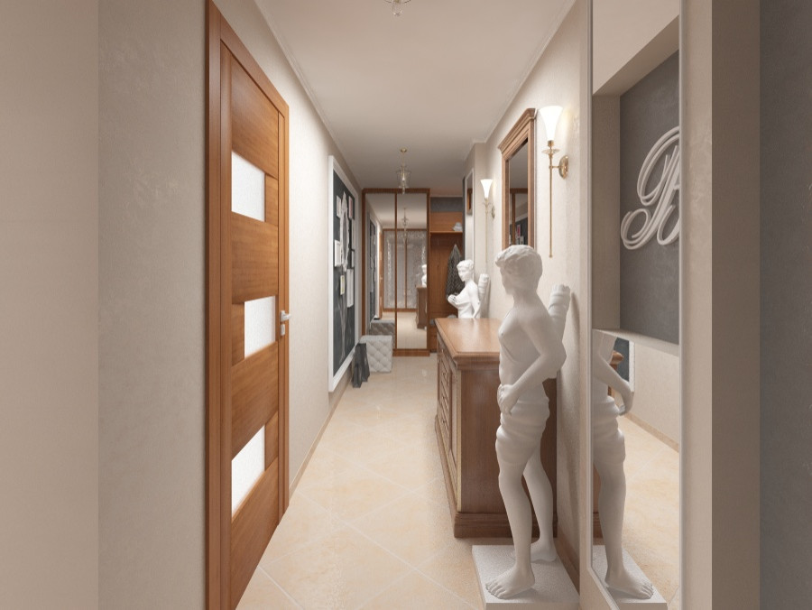 Обложка проекта: Прихожая ЖК "Веллхаус"