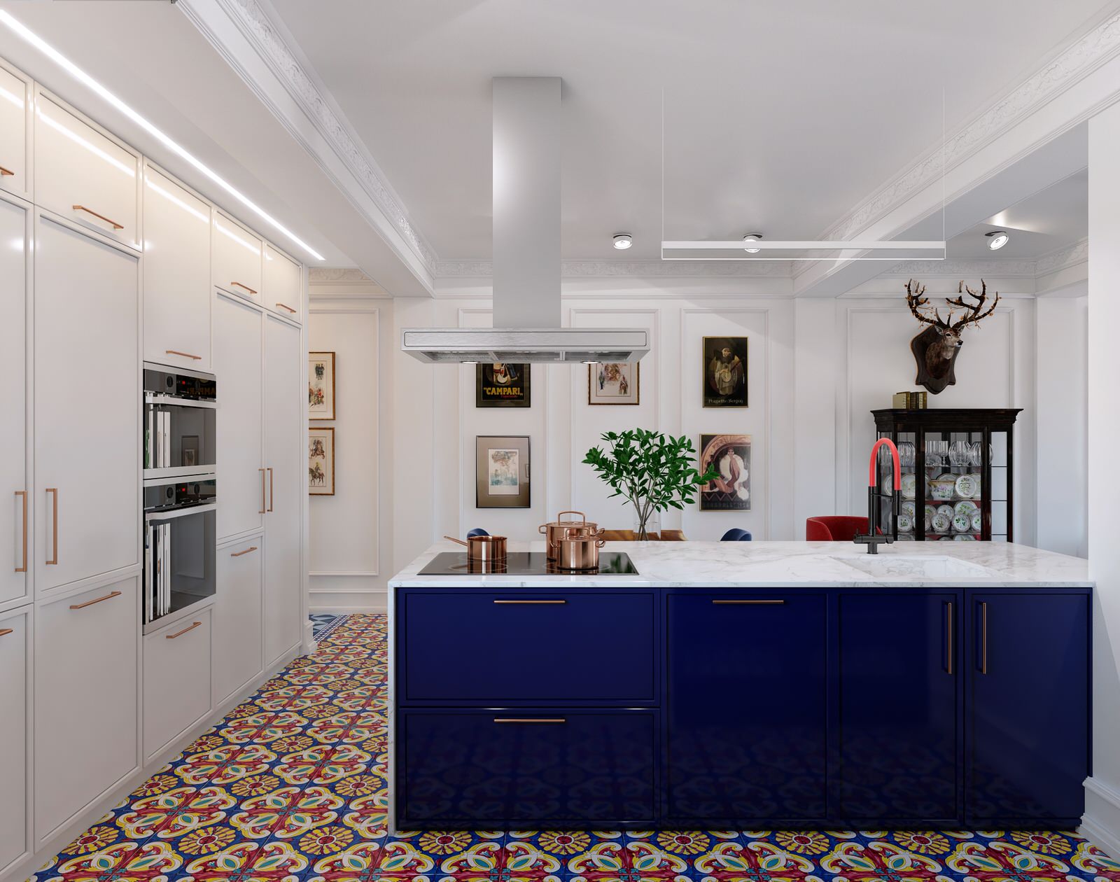 Кухня-столовая. Квартира в Испании