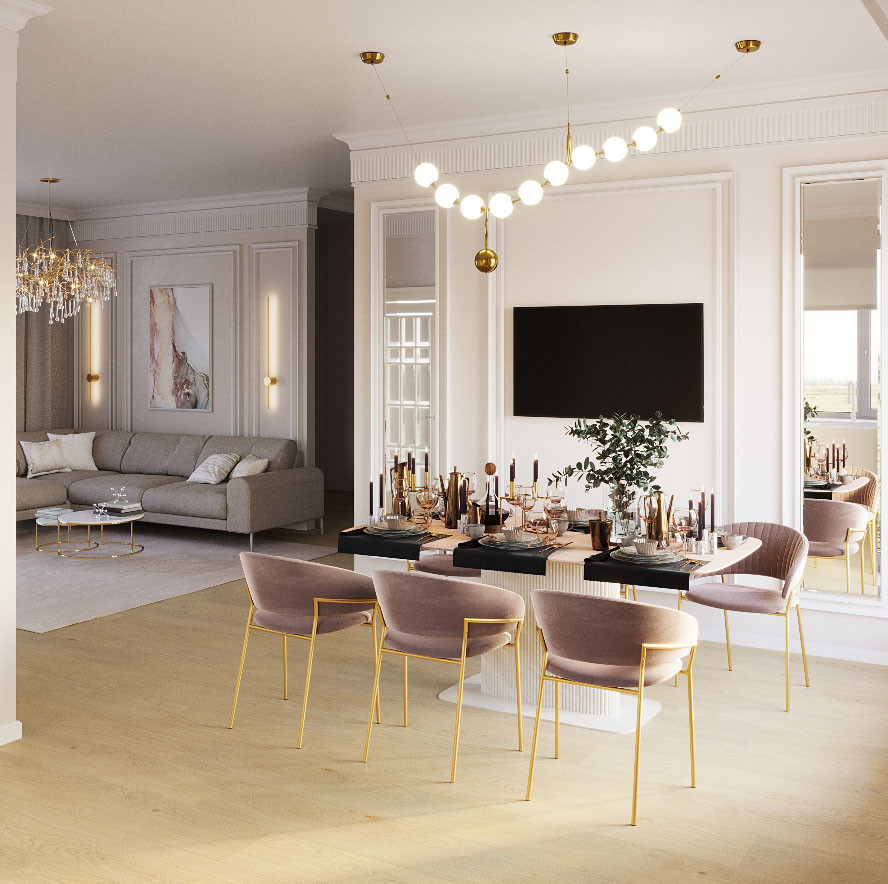 Проект частного дома в стиле минимализм