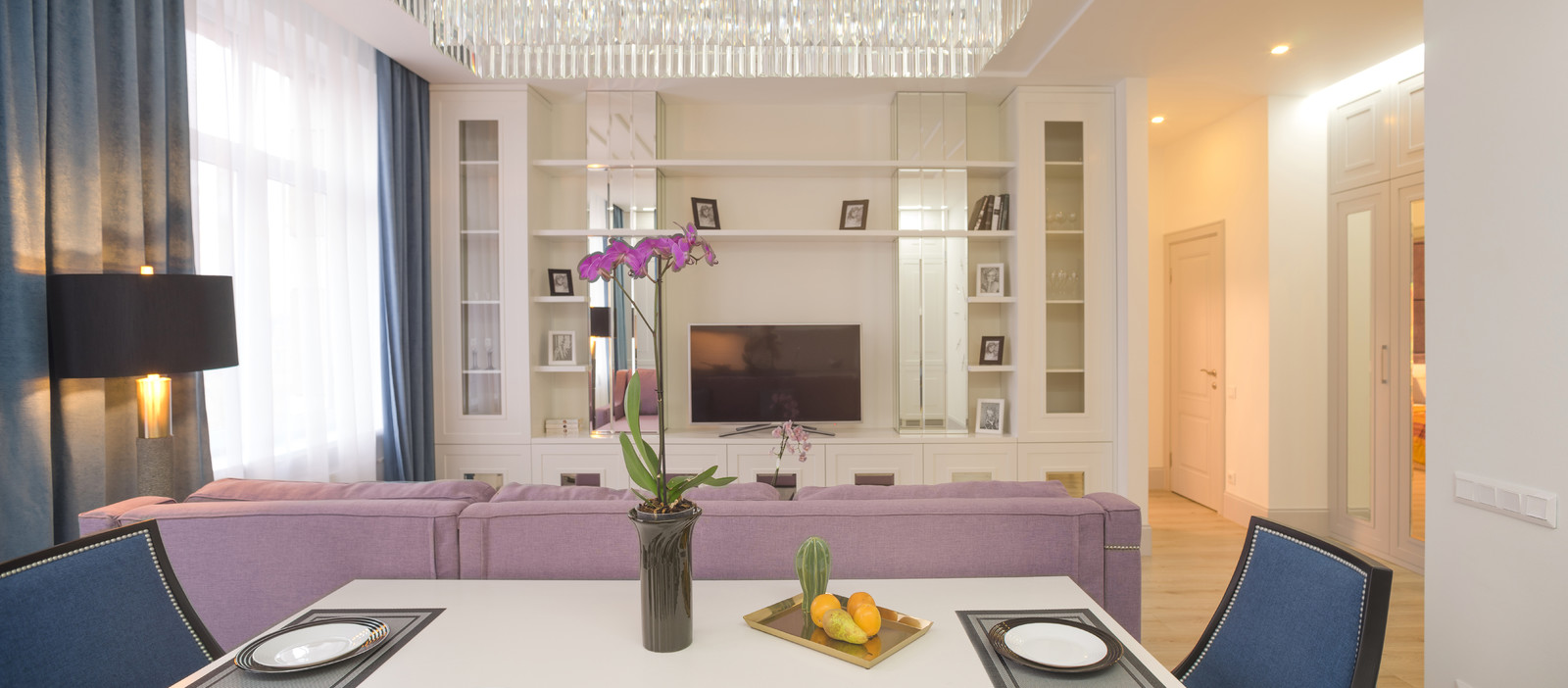 Двухкомнатная квартира в ЖК Премьер Палас