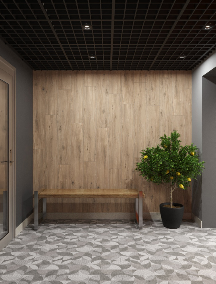 Дизайн подъезда многоквартирного дома в Уфе