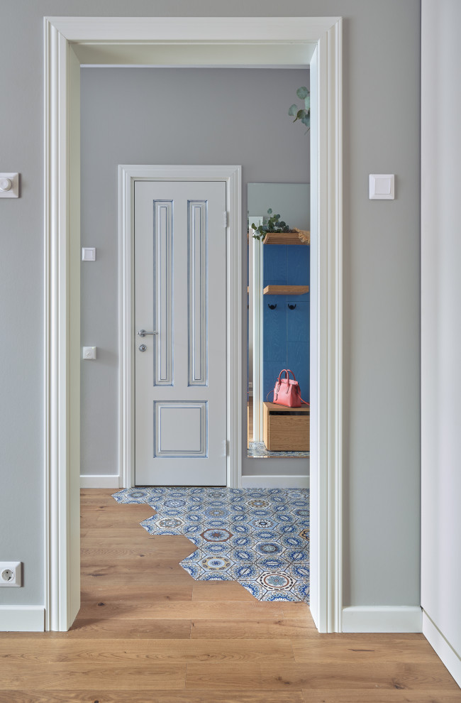 Дизайн-дебаты: Как состыковать два материала на полу