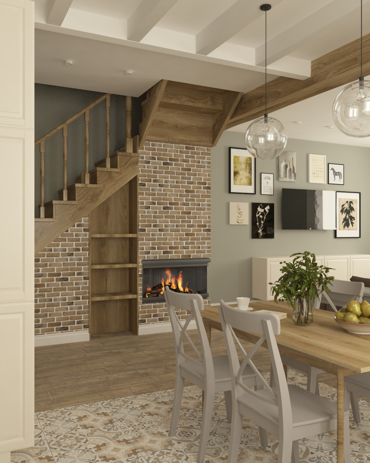 ГОСТИНАЯ 1-Й ЭТАЖ