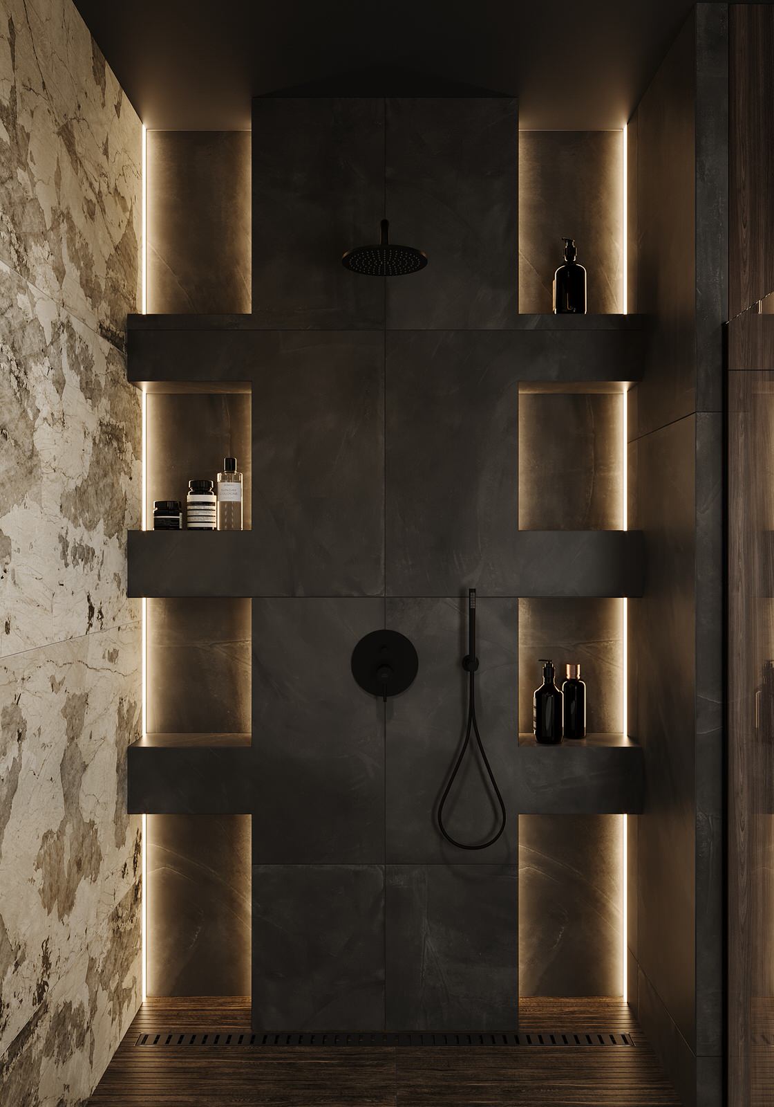 Интерьер загородного дома кардинально отличающийся от домов в округе