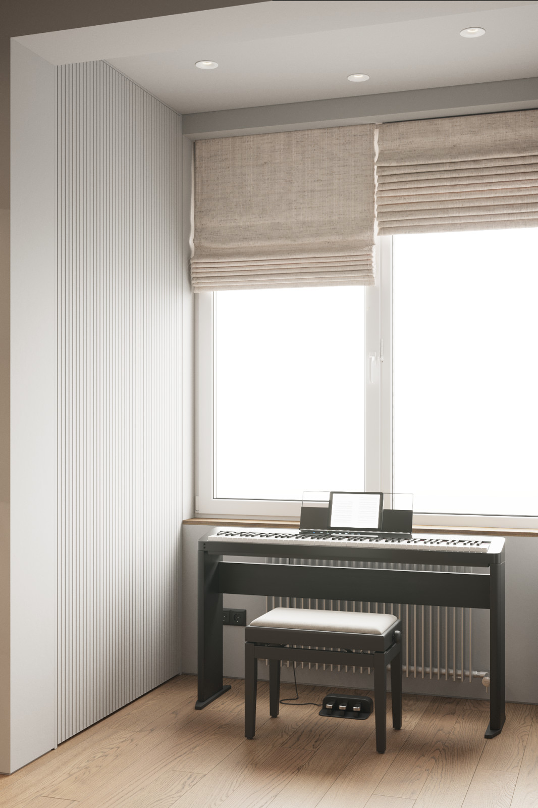 Проект интерьера квартиры "CREAM"