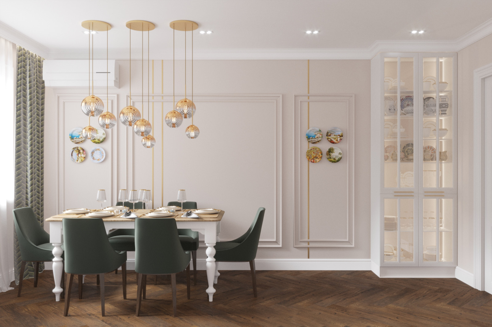 Нежная квартира неоклассика