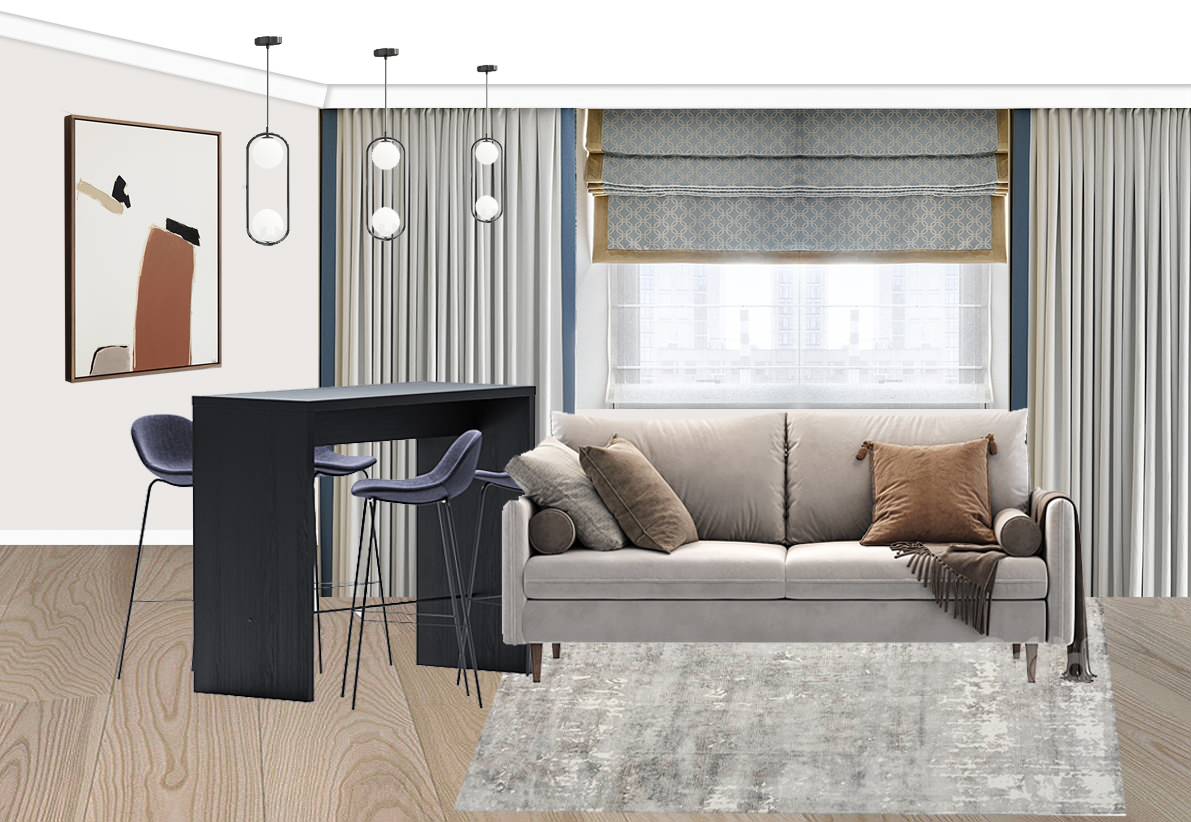 Обложка проекта: Руконструкция дома площадью 120м2