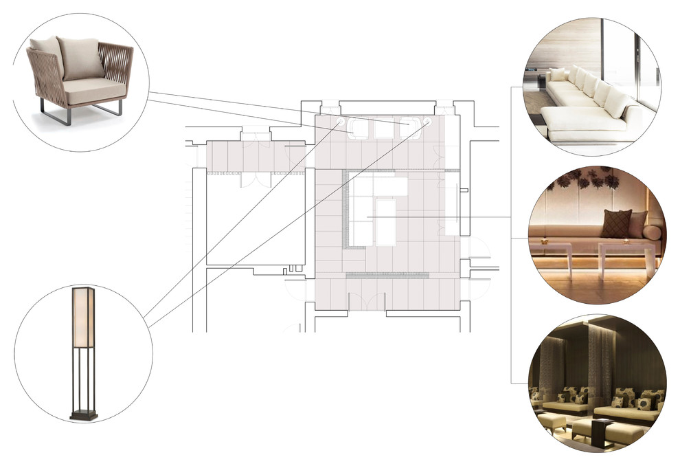 Концепция Зоны отдыха в частном доме на "Николиной Горе".