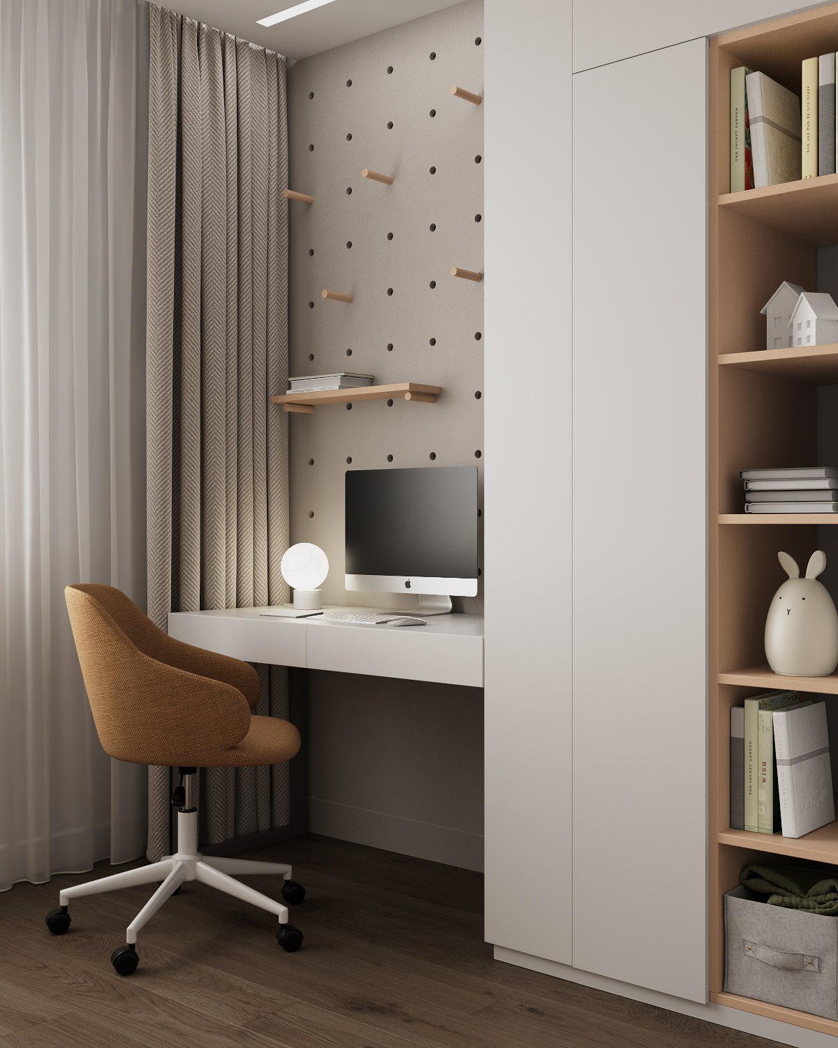 Детская комната 15 кв.м. для девочки