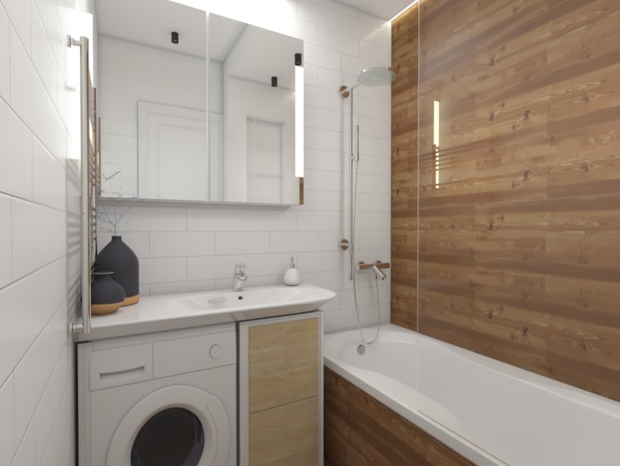 Квартира с Скандинавским акцентом.