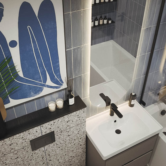 Квартира с акцентами