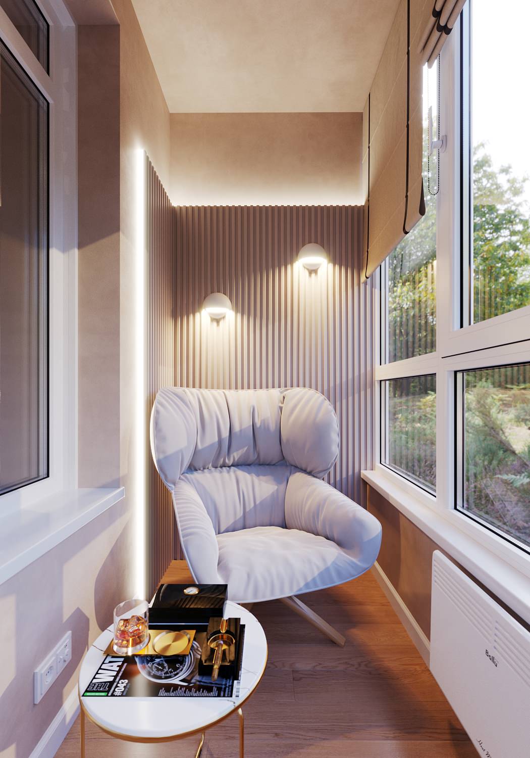 Контрастная квартира в ЖК Столичный