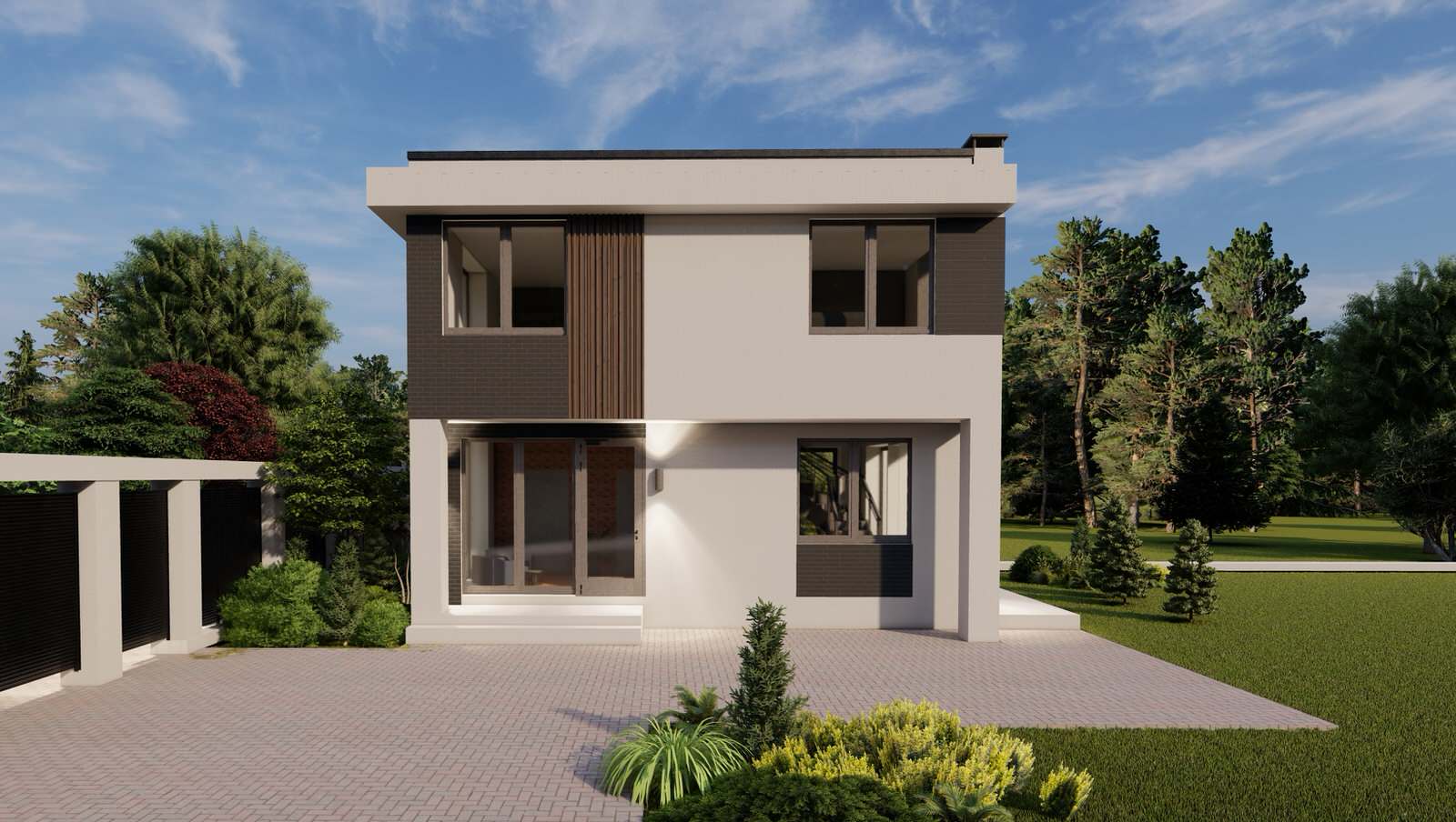 Дом в стиле Hi-Tech