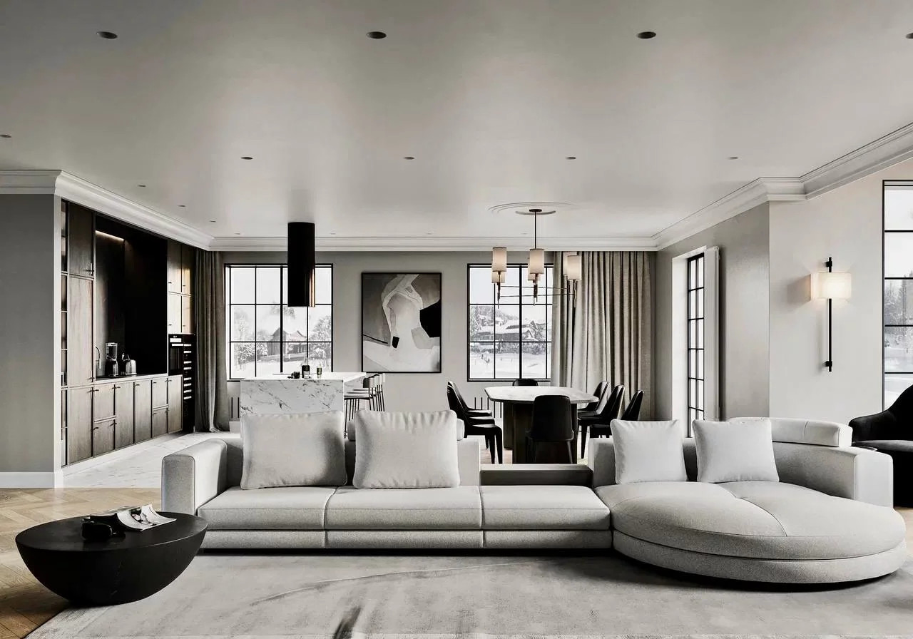 Обложка проекта: КП Сокольники парк 2022 год, г. Москва, 330 кв.м