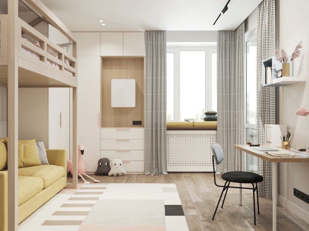 Дизайн трехкомнатной квартиры (м. Крестьянская Застава)