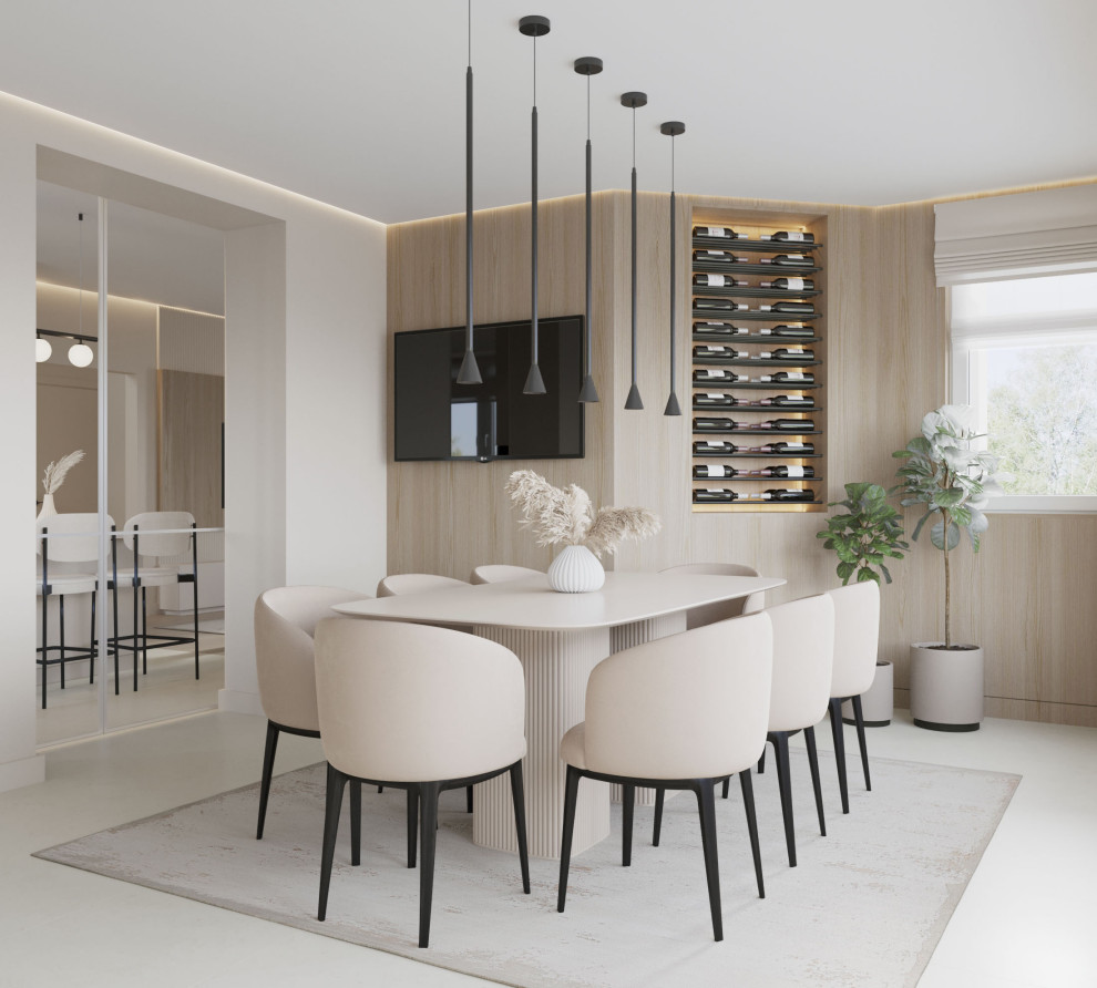 Обложка проекта: Дизайн-проект интерьера кухни в загородном доме