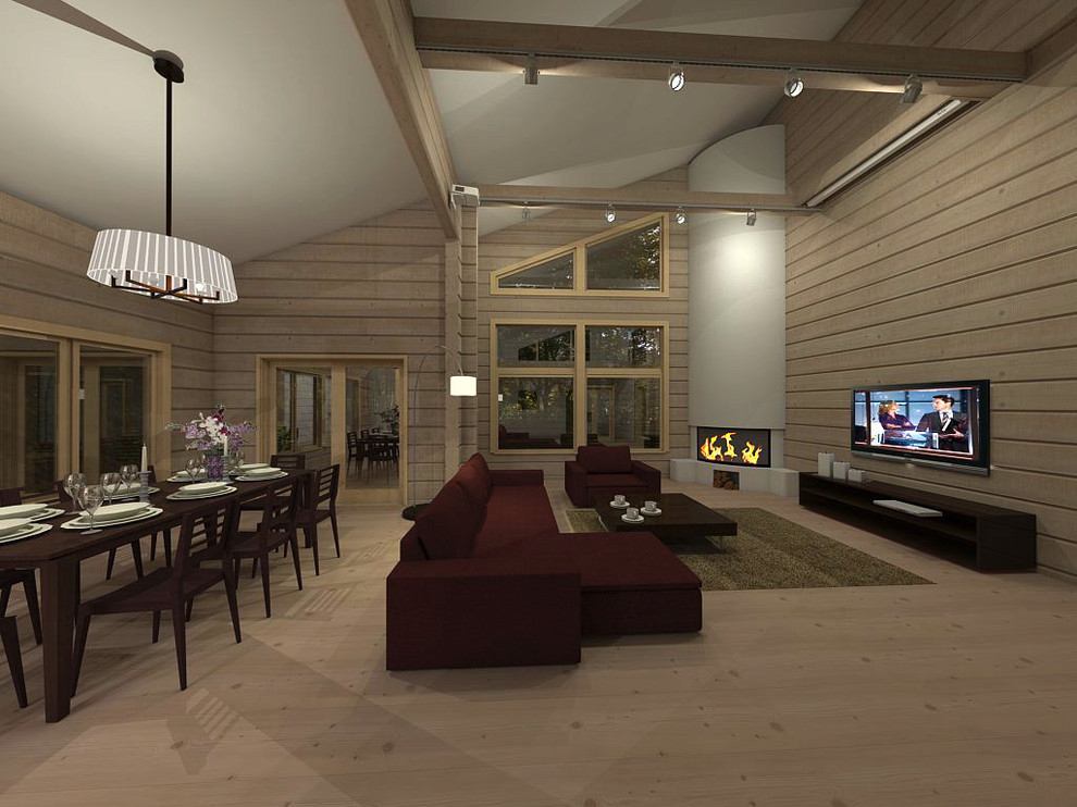 Интерьеры в доме "Хонка"