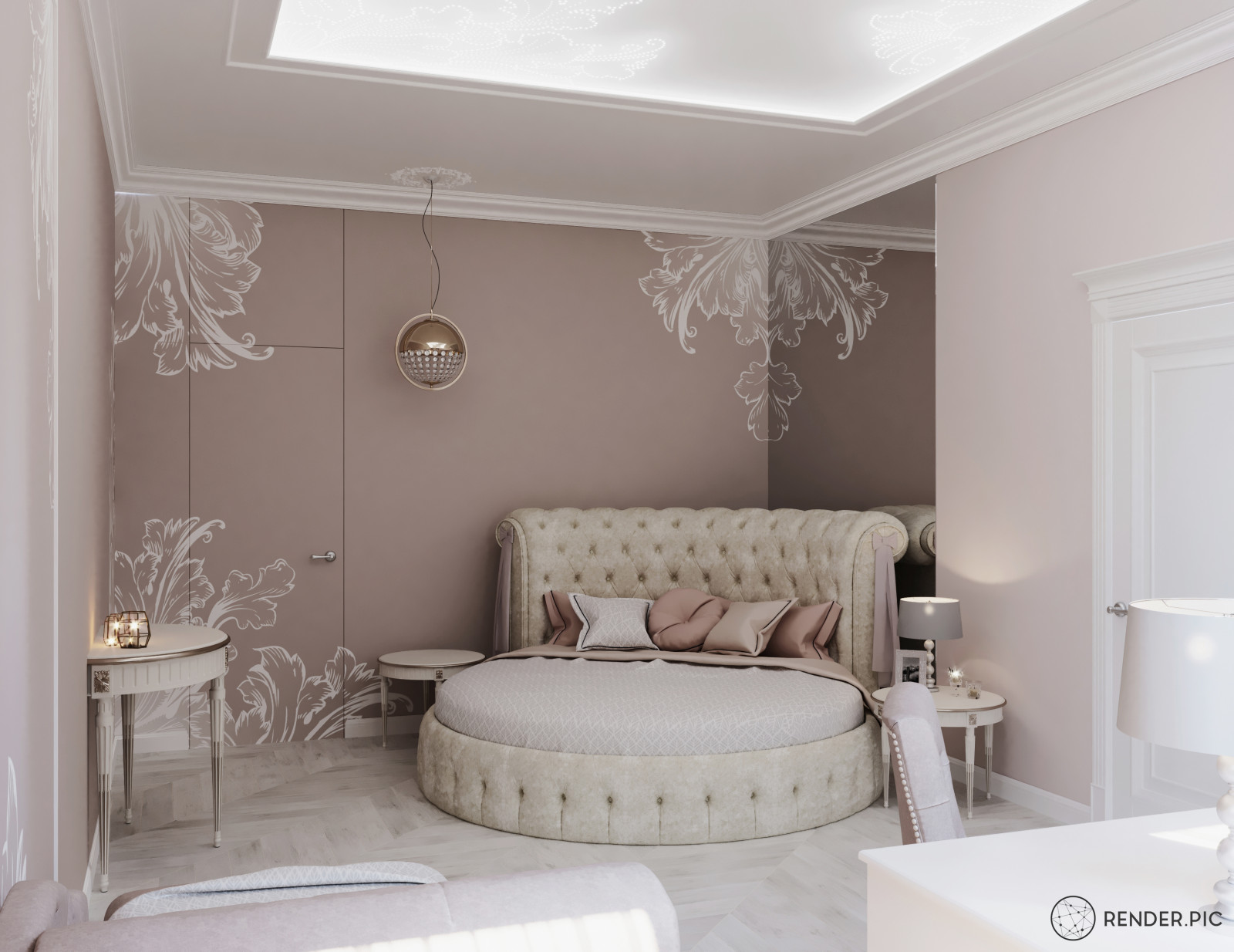 Визуализация - классический интерьер