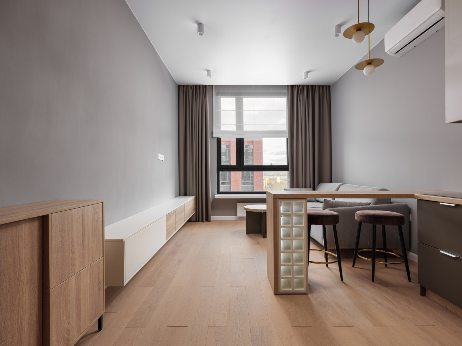 Ремонт кухни-гостиной