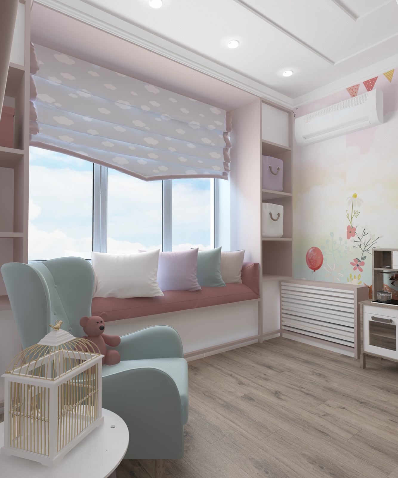 Трехкомнатная квартира в ЖК Новосити 140 м2 (г. Новороссийск)