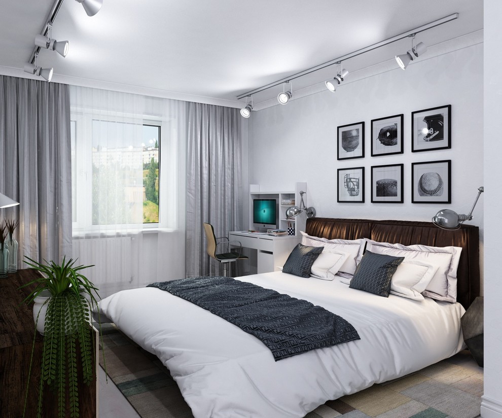 Четырехкомнатная квартира в современном стиле в Клину