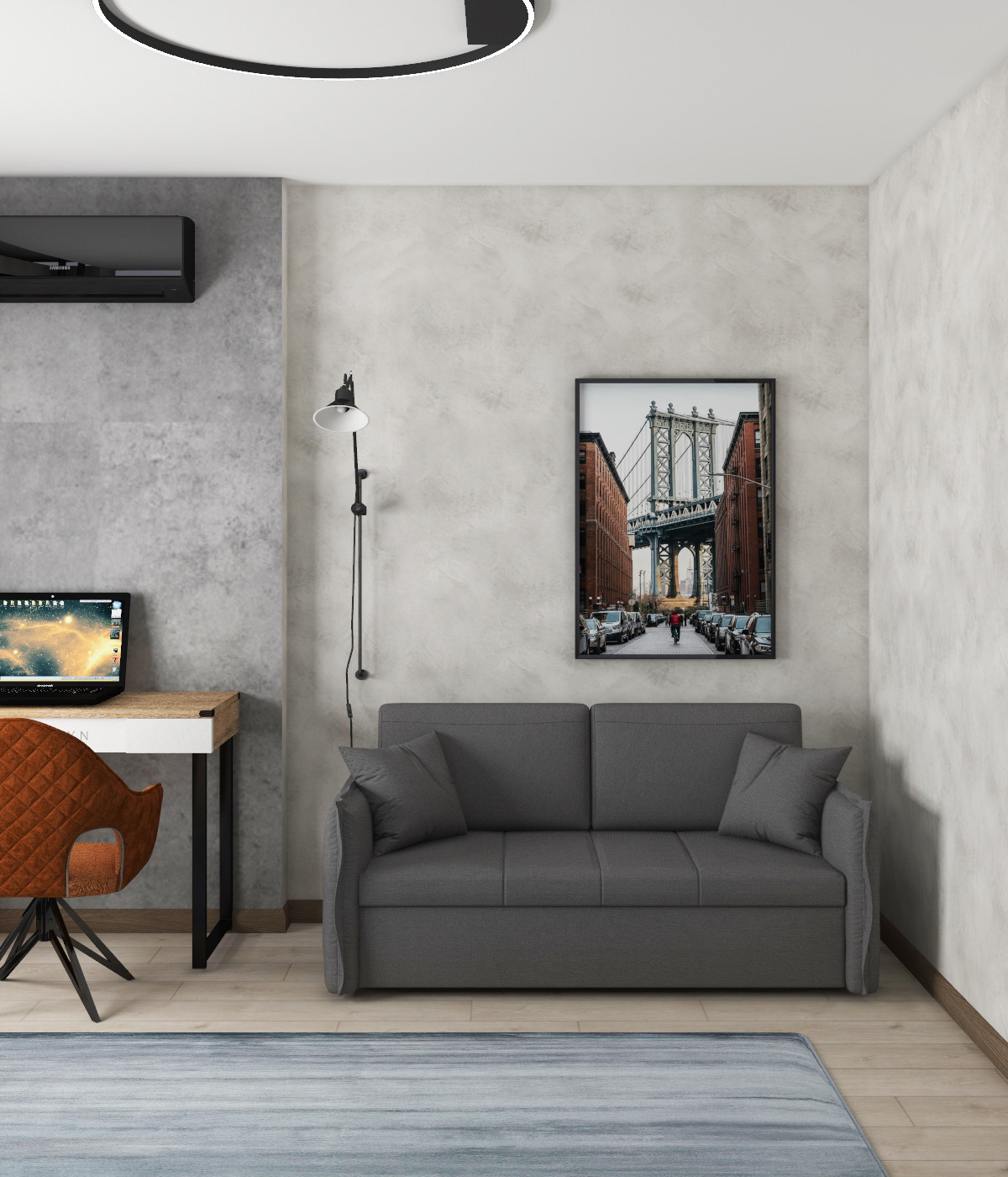 Дизайн квартиры "Эколофт"